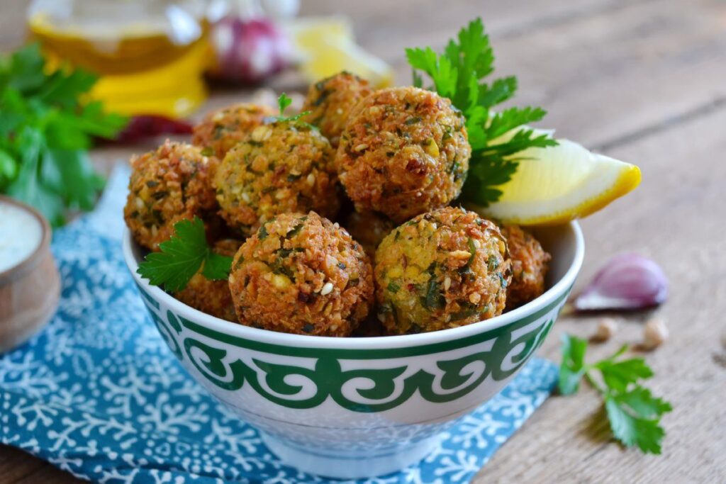 egyszerű falafel